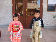 2018年七五三着付け　ヘアセットの画像